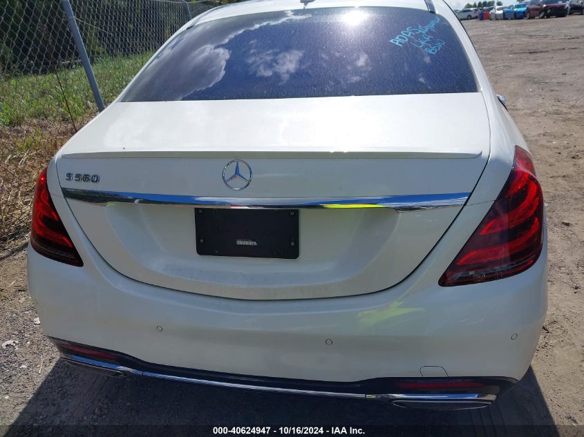 2018 Mercedes-Benz S 560 VIN: WDDUG8DB1JA413280 Lot: 40624947