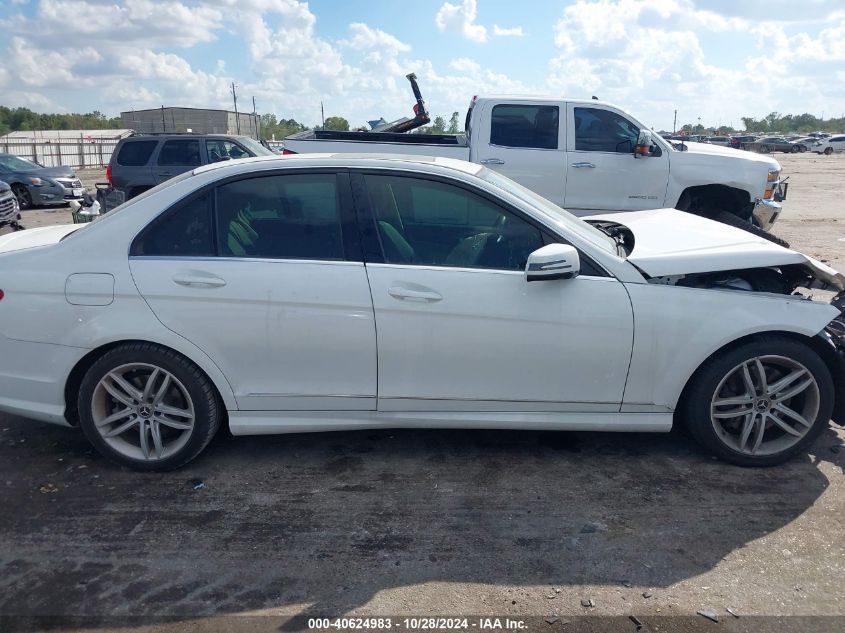 2013 Mercedes-Benz C 300 Luxury 4Matic/Sport 4Matic VIN: WDDGF8AB9DG132494 Lot: 40624983