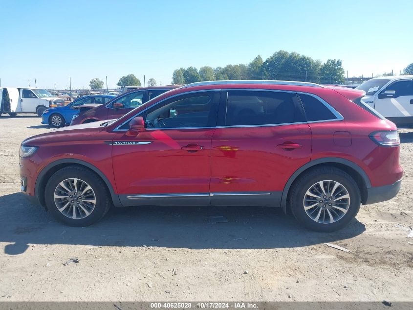 2019 Lincoln Nautilus Select VIN: 2LMPJ8K9XKBL13306 Lot: 40625028