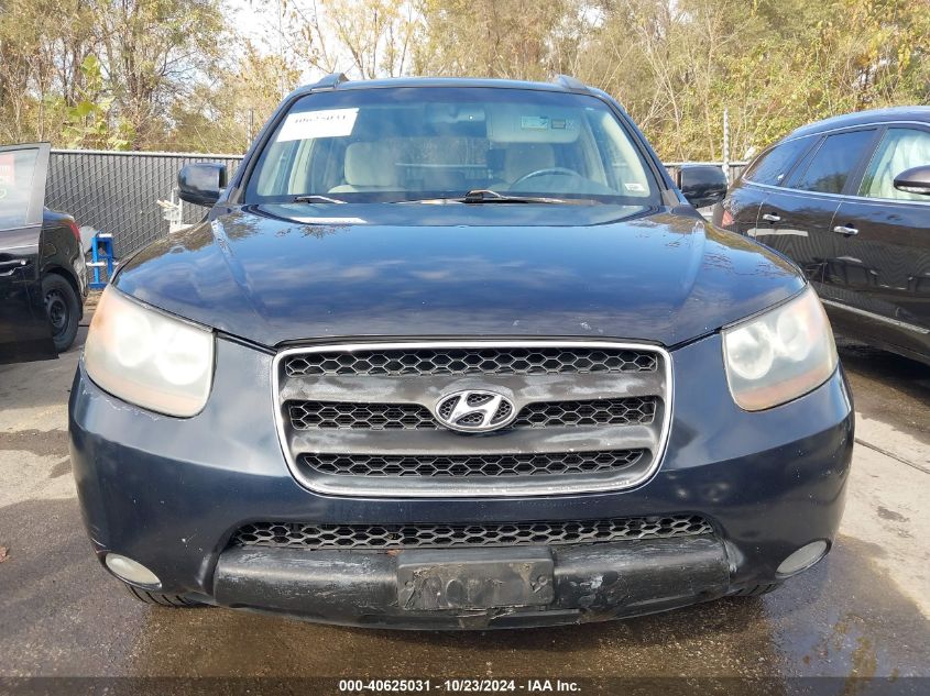 2007 Hyundai Santa Fe Limited/Se VIN: 5NMSH13E47H000320 Lot: 40625031