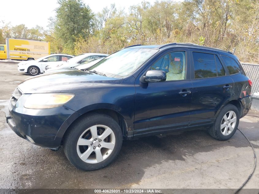 2007 Hyundai Santa Fe Limited/Se VIN: 5NMSH13E47H000320 Lot: 40625031