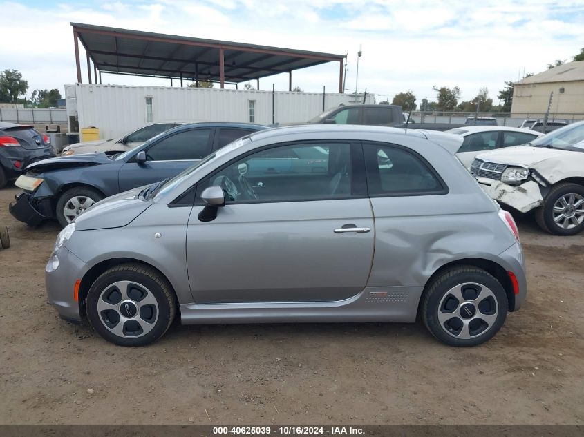 2017 Fiat 500E Battery Electric VIN: 3C3CFFGE1HT659059 Lot: 40625039