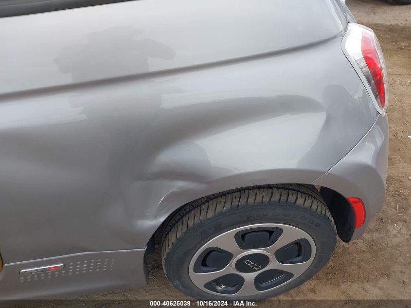 2017 Fiat 500E Battery Electric VIN: 3C3CFFGE1HT659059 Lot: 40625039