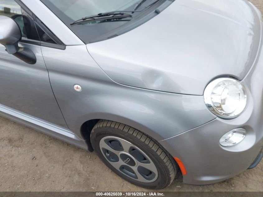2017 Fiat 500E Battery Electric VIN: 3C3CFFGE1HT659059 Lot: 40625039