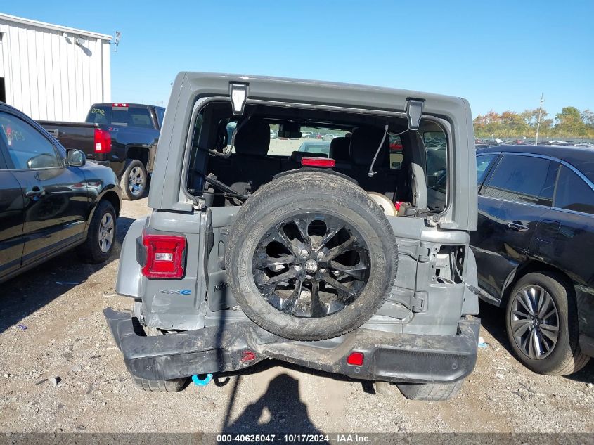 2022 Jeep Wrangler Unlimited Sahara 4Xe VIN: 1C4JJXP65NW216158 Lot: 40625047