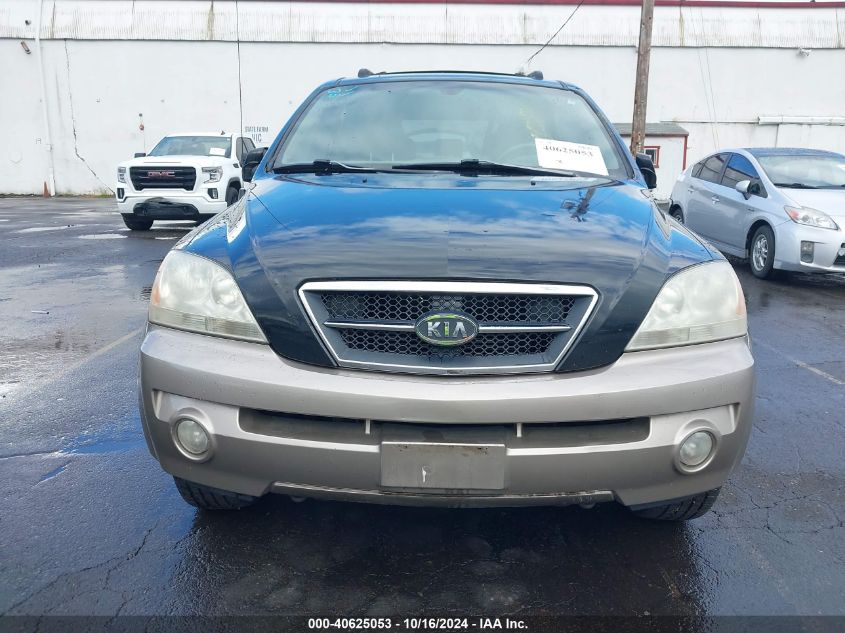 2004 Kia Sorento Ex/Lx VIN: KNDJC733845313607 Lot: 40625053