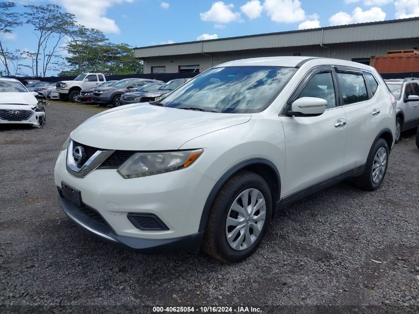 2015 Nissan Rogue S VIN: 5N1AT2MT5FC774047 Lot: 40625054