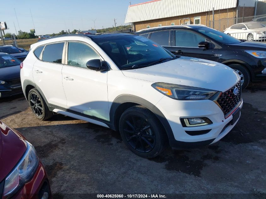 2019 Hyundai Tucson Night VIN: KM8J33AL1KU971411 Lot: 40625060