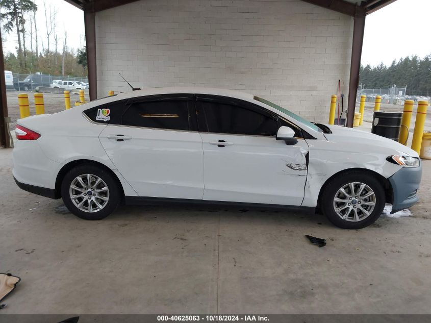 2016 Ford Fusion S VIN: 3FA6P0G75GR216158 Lot: 40625063