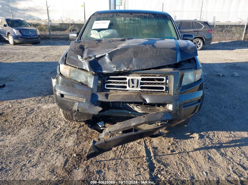 2006 Honda Ridgeline Rts VIN: 2HJYK16426H566772 Lot: 40625065