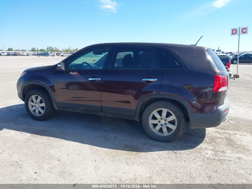 2011 Kia Sorento Lx VIN: 5XYKT3A14BG121412 Lot: 40625073