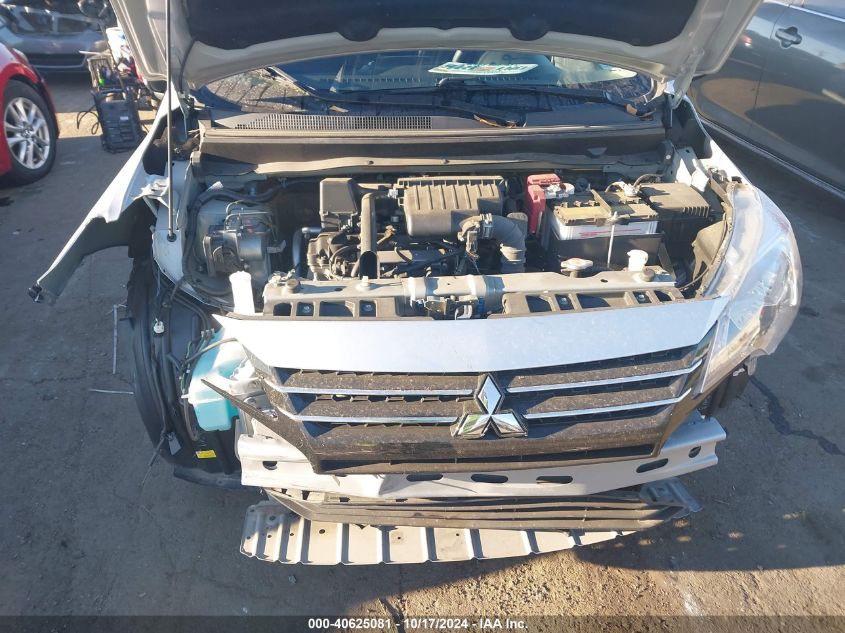 2022 Mitsubishi Mirage Es/Le VIN: ML32AUHJ6NH003300 Lot: 40625081