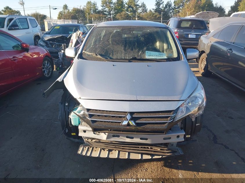 2022 Mitsubishi Mirage Es/Le VIN: ML32AUHJ6NH003300 Lot: 40625081