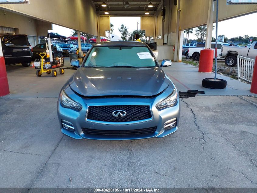 2016 Infiniti Q50 2.0T Premium VIN: JN1CV7AP4GM201196 Lot: 40625105