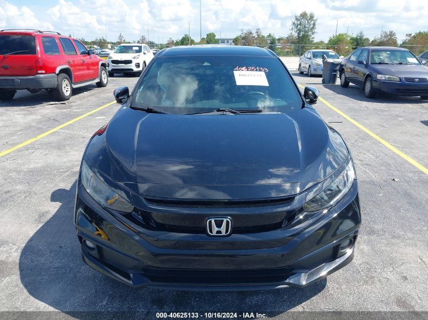 2019 Honda Civic Sport VIN: 2HGFC2F86KH565203 Lot: 40625133