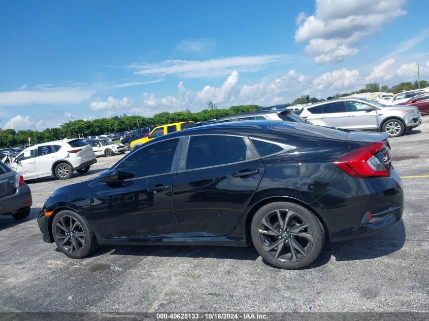 2019 Honda Civic Sport VIN: 2HGFC2F86KH565203 Lot: 40625133