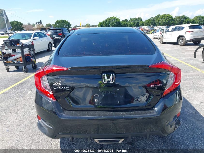 2019 Honda Civic Sport VIN: 2HGFC2F86KH565203 Lot: 40625133