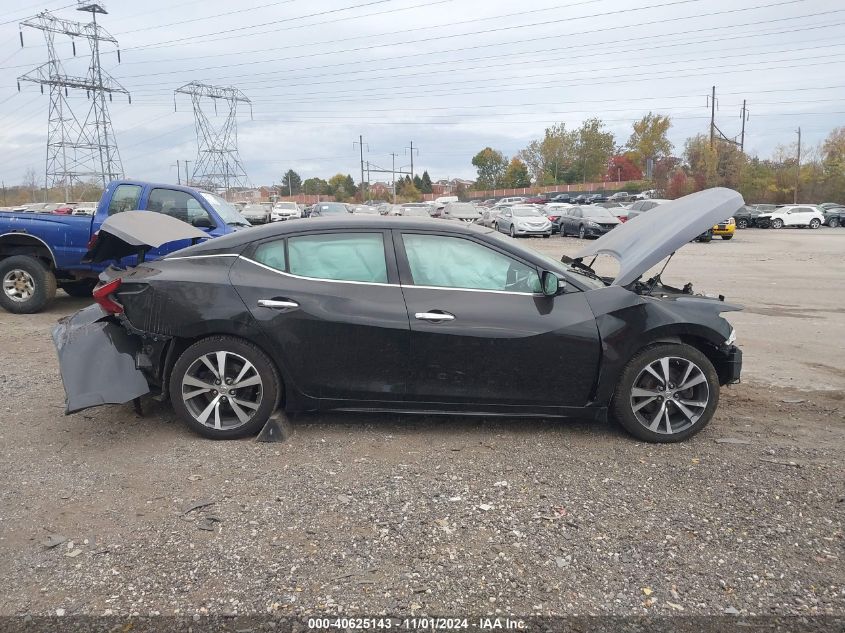 2017 Nissan Maxima 3.5 Platinum VIN: 1N4AA6AP1HC375430 Lot: 40625143