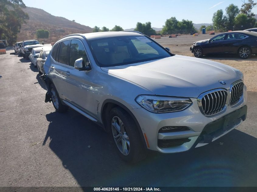 VIN 5UXTY5C05M9E17082 2021 BMW X3, Xdrive30I no.1