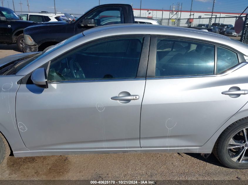 2021 Nissan Sentra Sv VIN: 3N1AB8CV9MY208316 Lot: 40625170