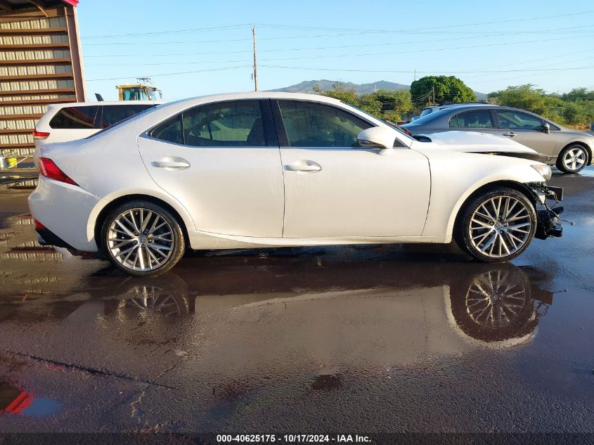 2016 Lexus Is 200T VIN: JTHBA1D21G5015612 Lot: 40625175