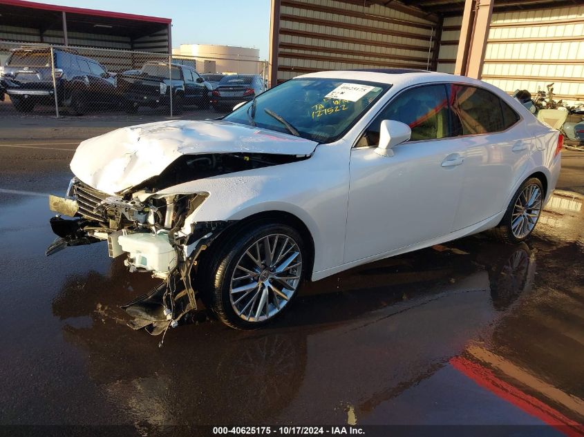 VIN JTHBA1D21G5015612 2016 Lexus IS, 200T no.2