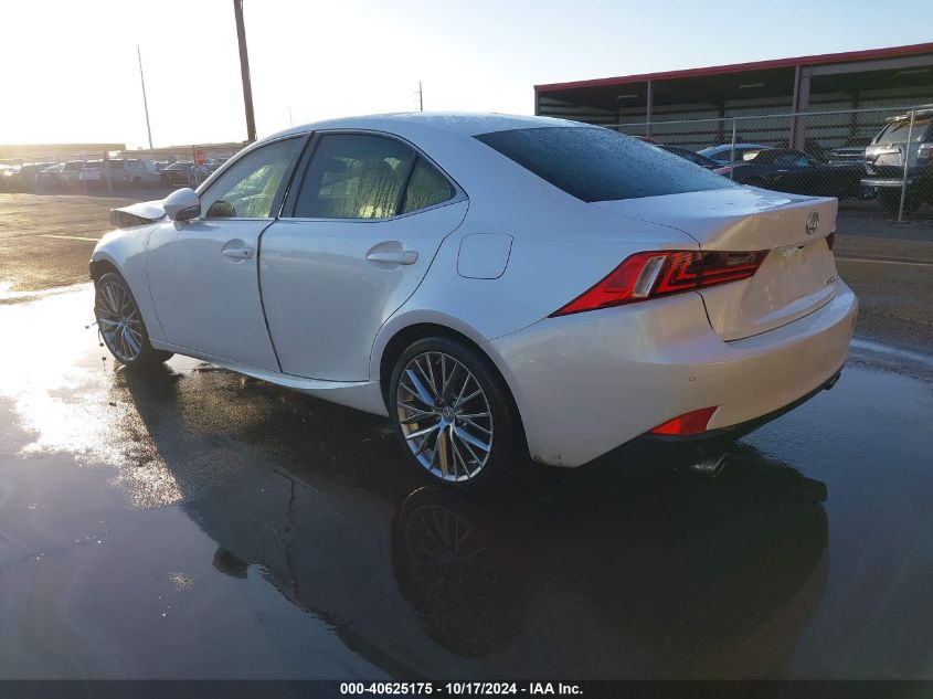 VIN JTHBA1D21G5015612 2016 Lexus IS, 200T no.3