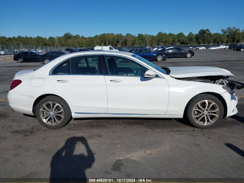 2016 Mercedes-Benz C 300 4Matic/Luxury 4Matic/Sport 4Matic VIN: 55SWF4KB9GU165263 Lot: 40625181