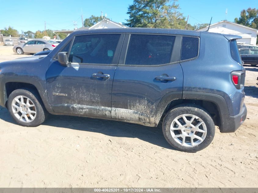 2023 Jeep Renegade Latitude 4X4 VIN: ZACNJDB16PPP58121 Lot: 40625201