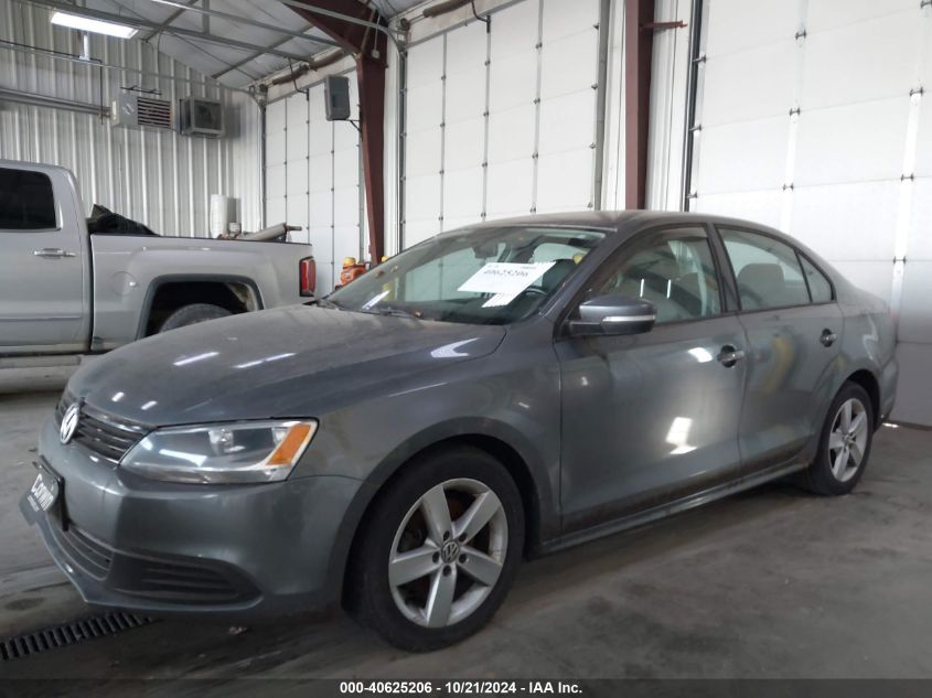 2012 Volkswagen Jetta 2.0L Tdi VIN: 3VWLL7AJXCM038452 Lot: 40625206