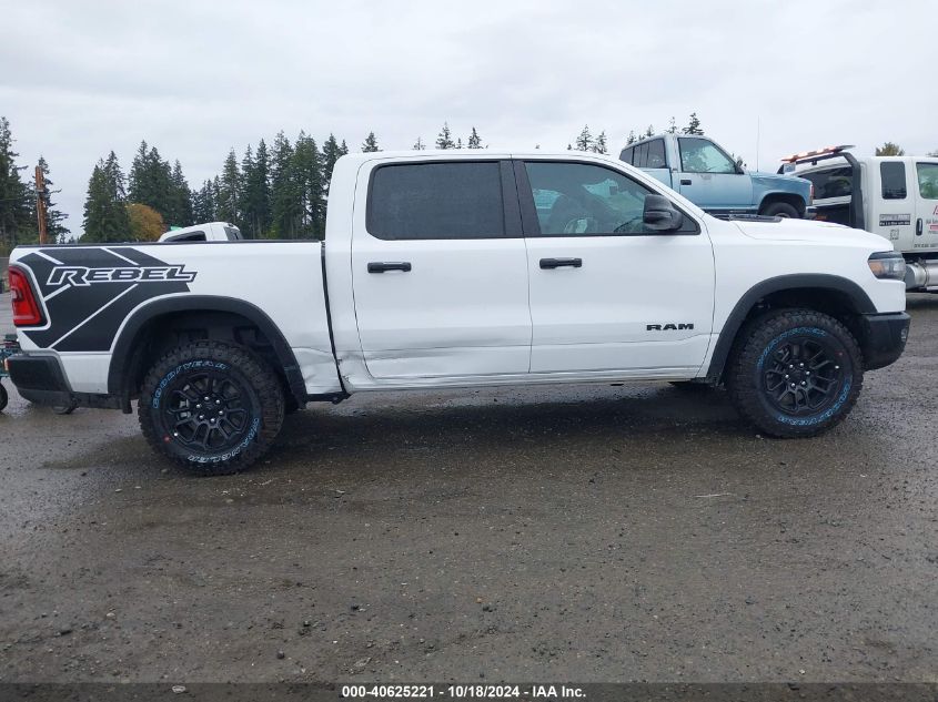 2025 Ram 1500 Rebel 4X4 5'7 Box VIN: 1C6SRFLP2SN580813 Lot: 40625221