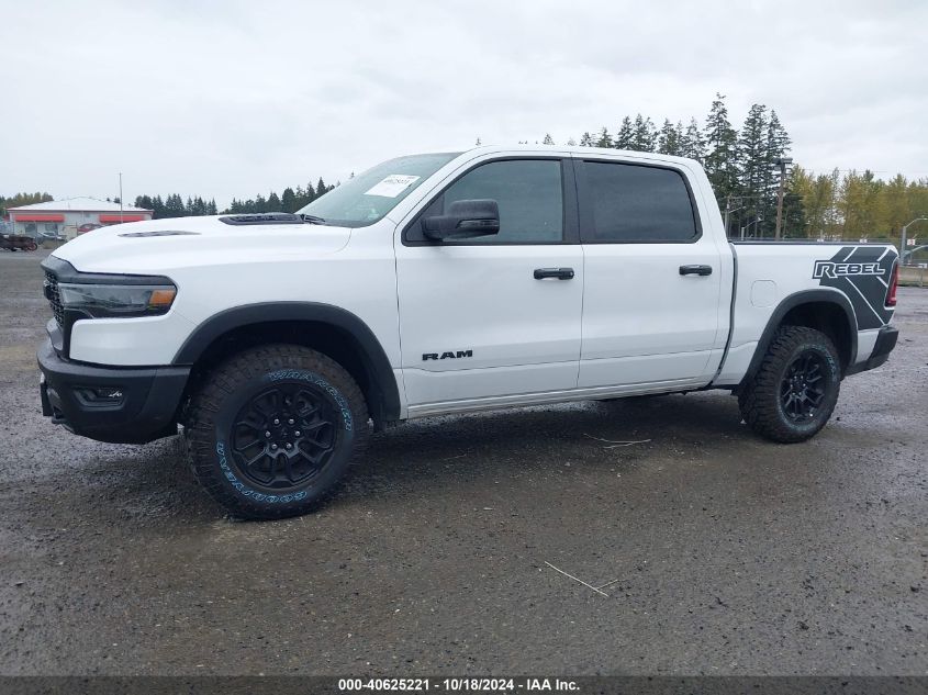 2025 Ram 1500 Rebel 4X4 5'7 Box VIN: 1C6SRFLP2SN580813 Lot: 40625221