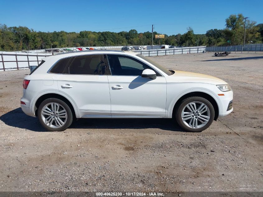 2019 Audi Q5 45 Premium VIN: WA1BNAFY7K2137046 Lot: 40625230