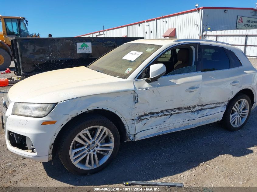 2019 Audi Q5 45 Premium VIN: WA1BNAFY7K2137046 Lot: 40625230