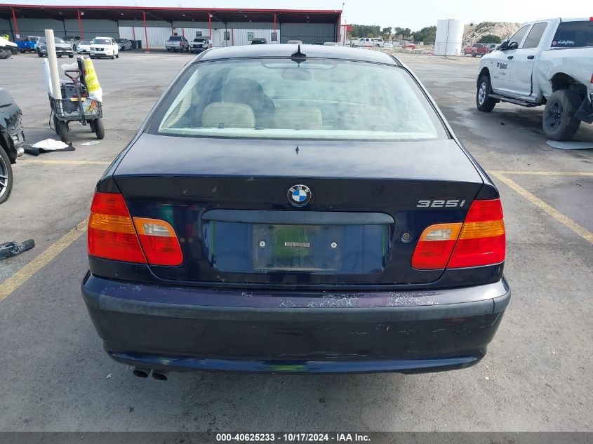 2004 BMW 325I VIN: WBAET37424NJ46879 Lot: 40625233