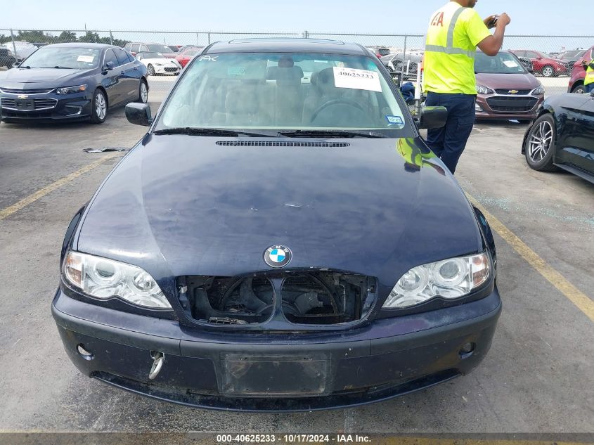 2004 BMW 325I VIN: WBAET37424NJ46879 Lot: 40625233