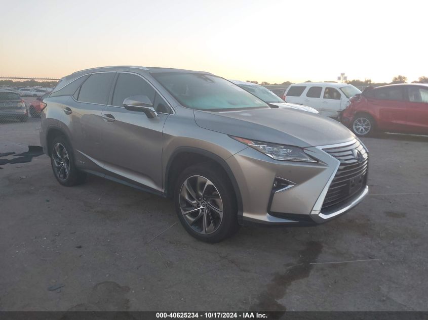 2018 Lexus RX 450HL, Luxury