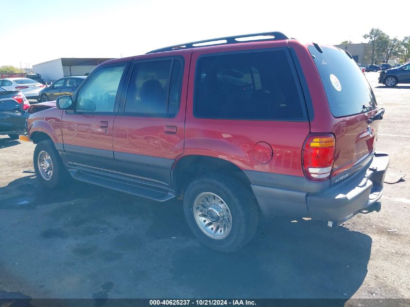 1999 Mercury Mountaineer VIN: 4M2ZU54E1XUJ00507 Lot: 40625237