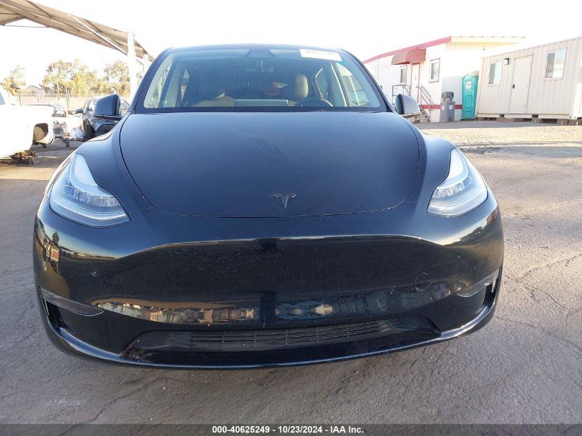 2021 Tesla Model Y Long Range Dual Motor All-Wheel Drive VIN: 5YJYGDEE4MF299459 Lot: 40625249