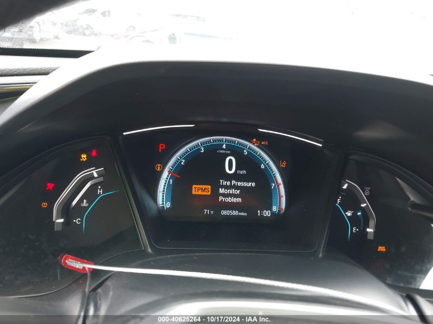 2019 Honda Civic Lx VIN: 2HGFC2F60KH503262 Lot: 40625264