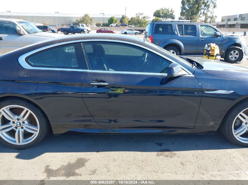 2012 BMW 650I VIN: WBALX3C51CDV77633 Lot: 40625287