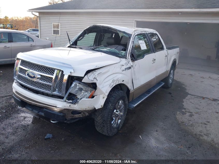 2011 Ford F-150 Lariat VIN: 1FTFW1EFXBFA11678 Lot: 40625320