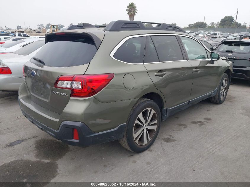 2019 Subaru Outback 2.5I Limited VIN: 4S4BSAJC5K3235606 Lot: 40625352