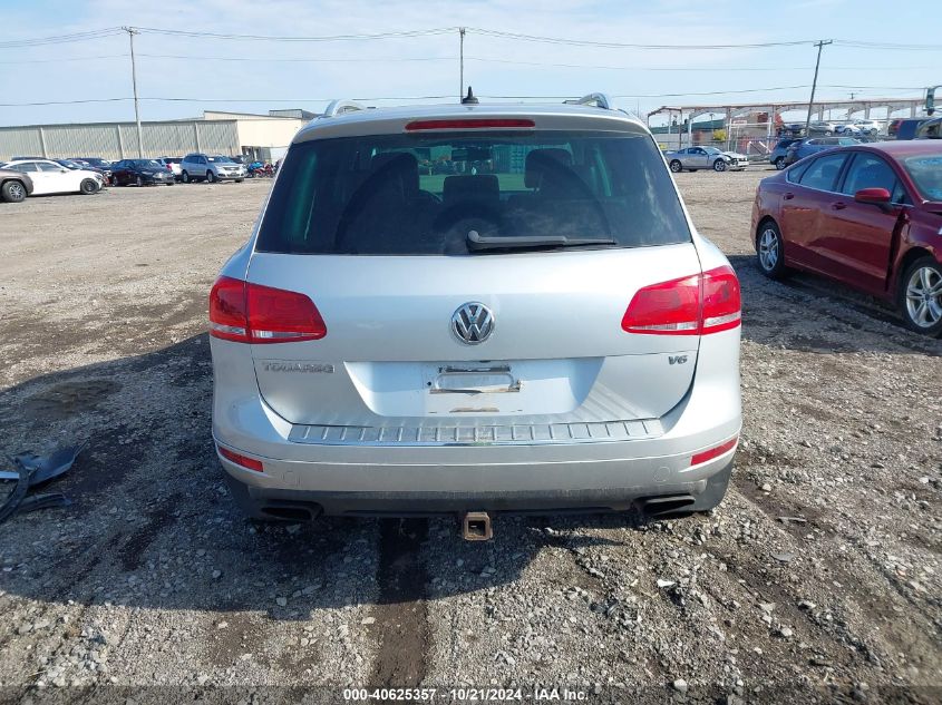 2011 Volkswagen Touareg Vr6 Lux VIN: WVGFF9BP2BD000550 Lot: 40625357