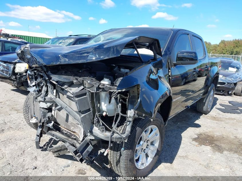 2021 Chevrolet Colorado Lt VIN: 1GCGSCEN4M1100584 Lot: 40625359