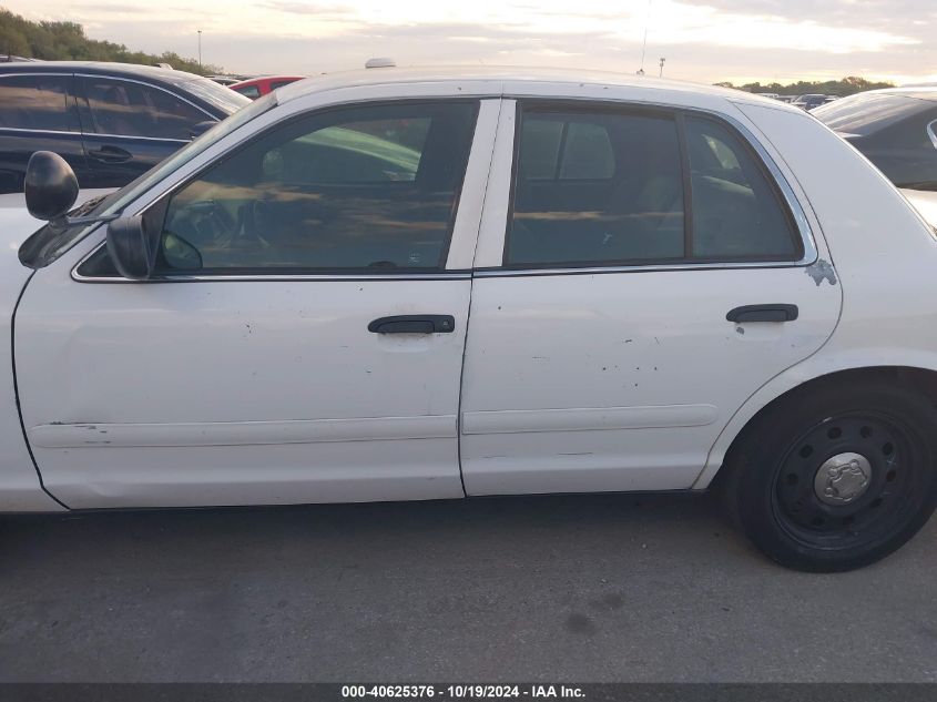 2008 Ford Crown Victoria Police/Police Interceptor VIN: 2FAFP71V98X139068 Lot: 40625376