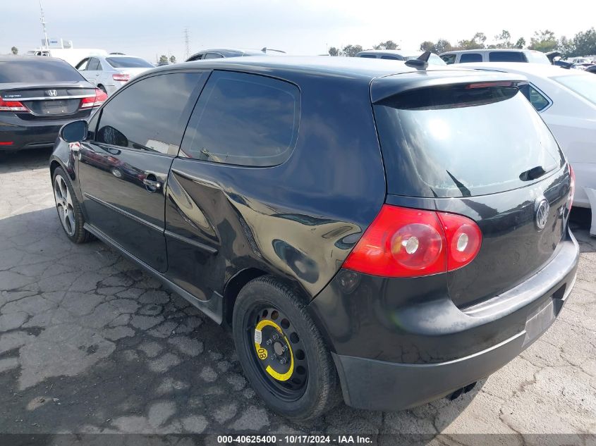 2009 Volkswagen Gti 2-Door VIN: WVWEV71K79W137981 Lot: 40625400