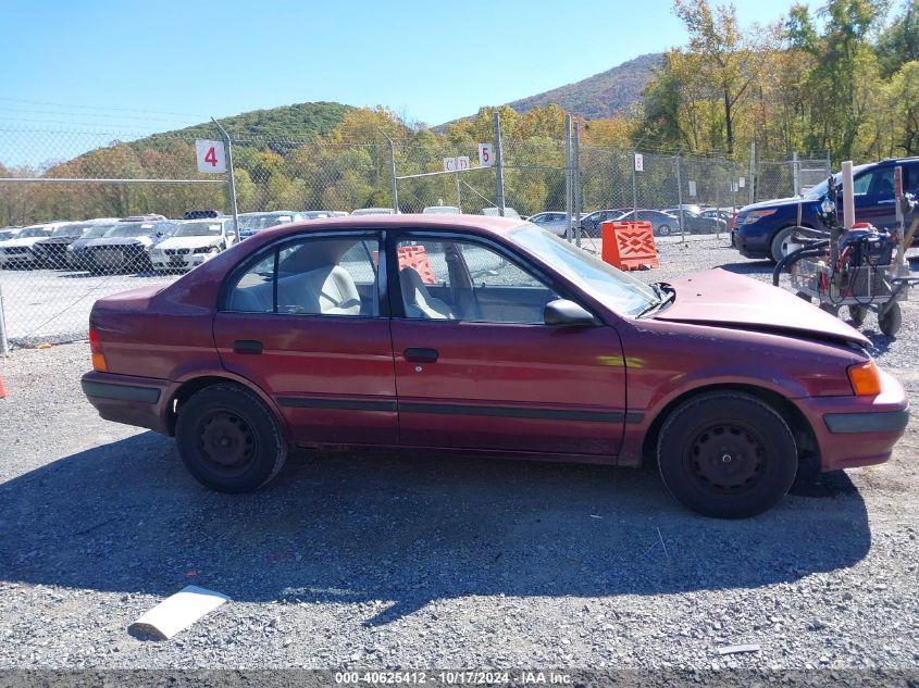 1995 Toyota Tercel Dx VIN: JT2EL56E2S7011436 Lot: 40625412