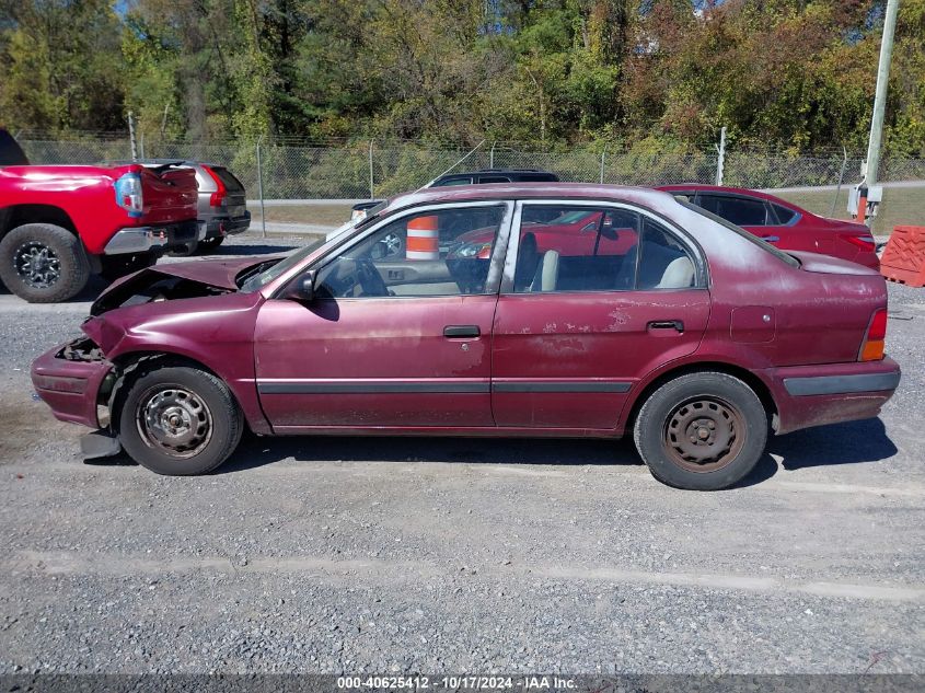 1995 Toyota Tercel Dx VIN: JT2EL56E2S7011436 Lot: 40625412