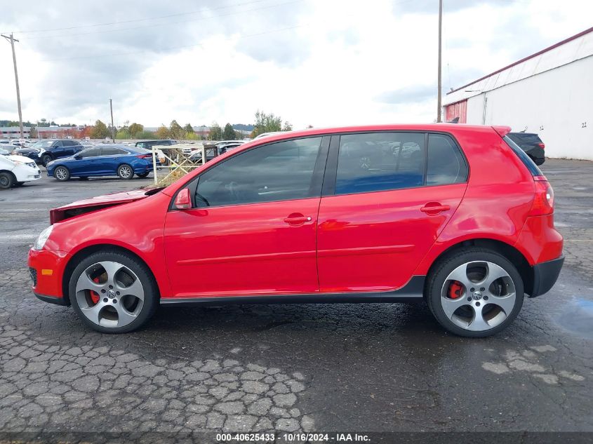 2007 Volkswagen Gti 4-Door VIN: WVWHV71K57W072042 Lot: 40625433